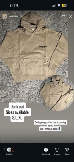 ESSENTIAL HOODIES BEST PRICES & QUALITY HERE ONLY