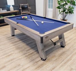 New 90” pool table