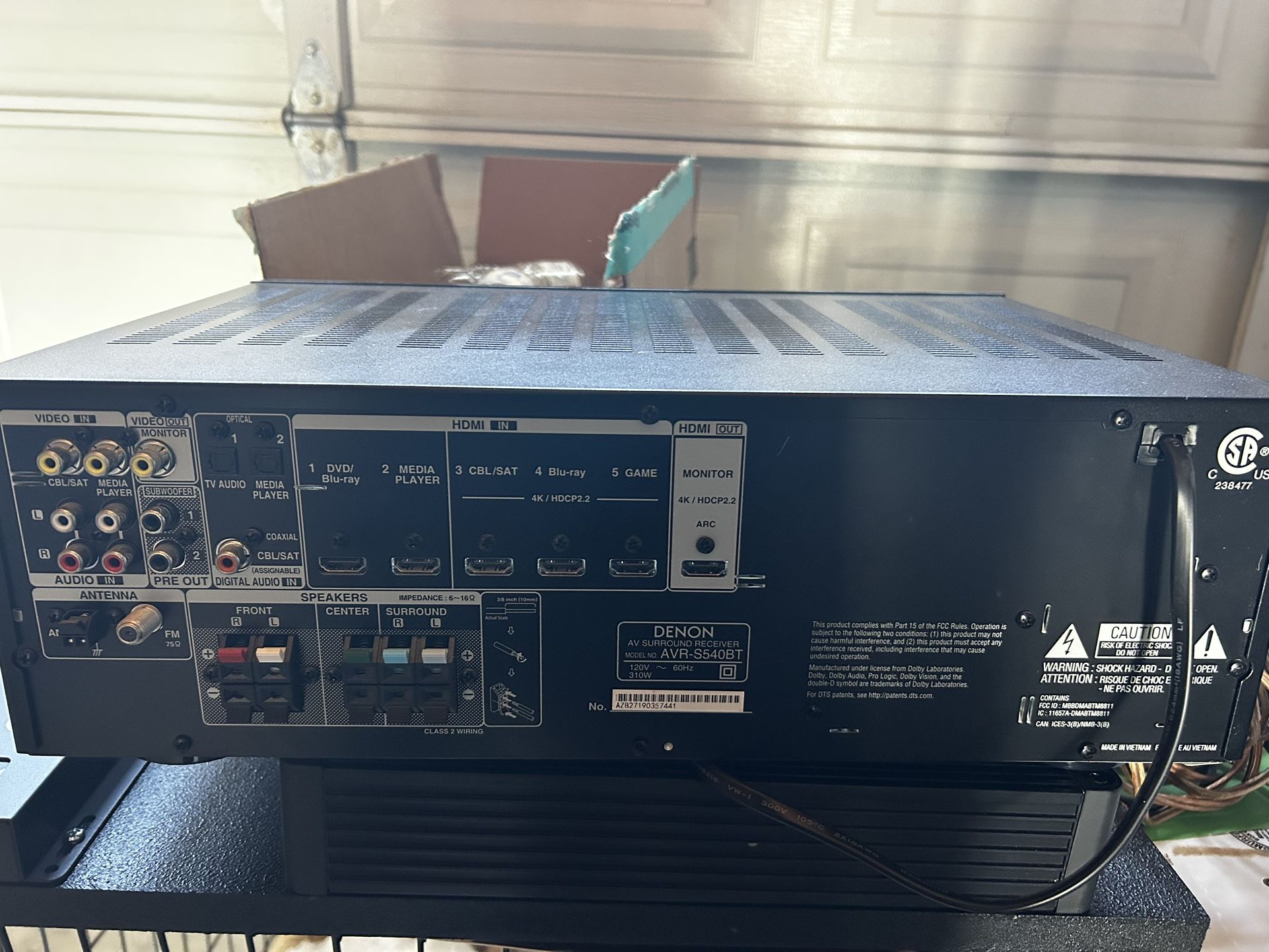 Denon Receiver
