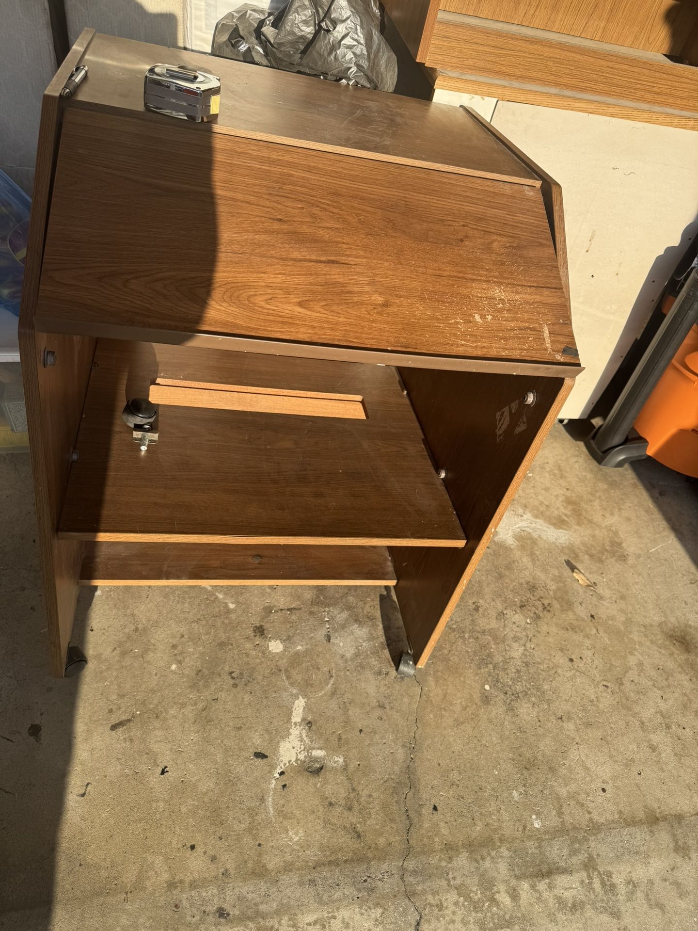 Vintage Rolling Desk