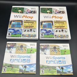 Wii Sports & Wii play Tested!  ⬇️prices for each below⬇️
