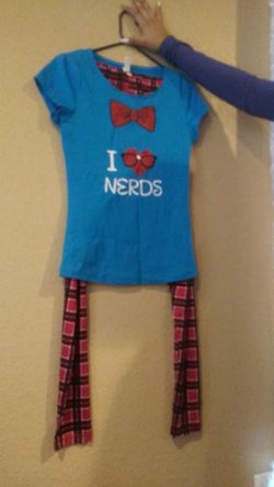 Girl nerd costume