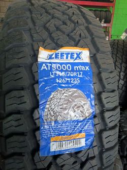 New set of tires 315 70 17 Zeetex