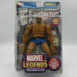2002 Toy Biz Marvel Legends Series 2 The Thing Action Figure Sealed New