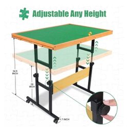 Puzzle Table with Stand 