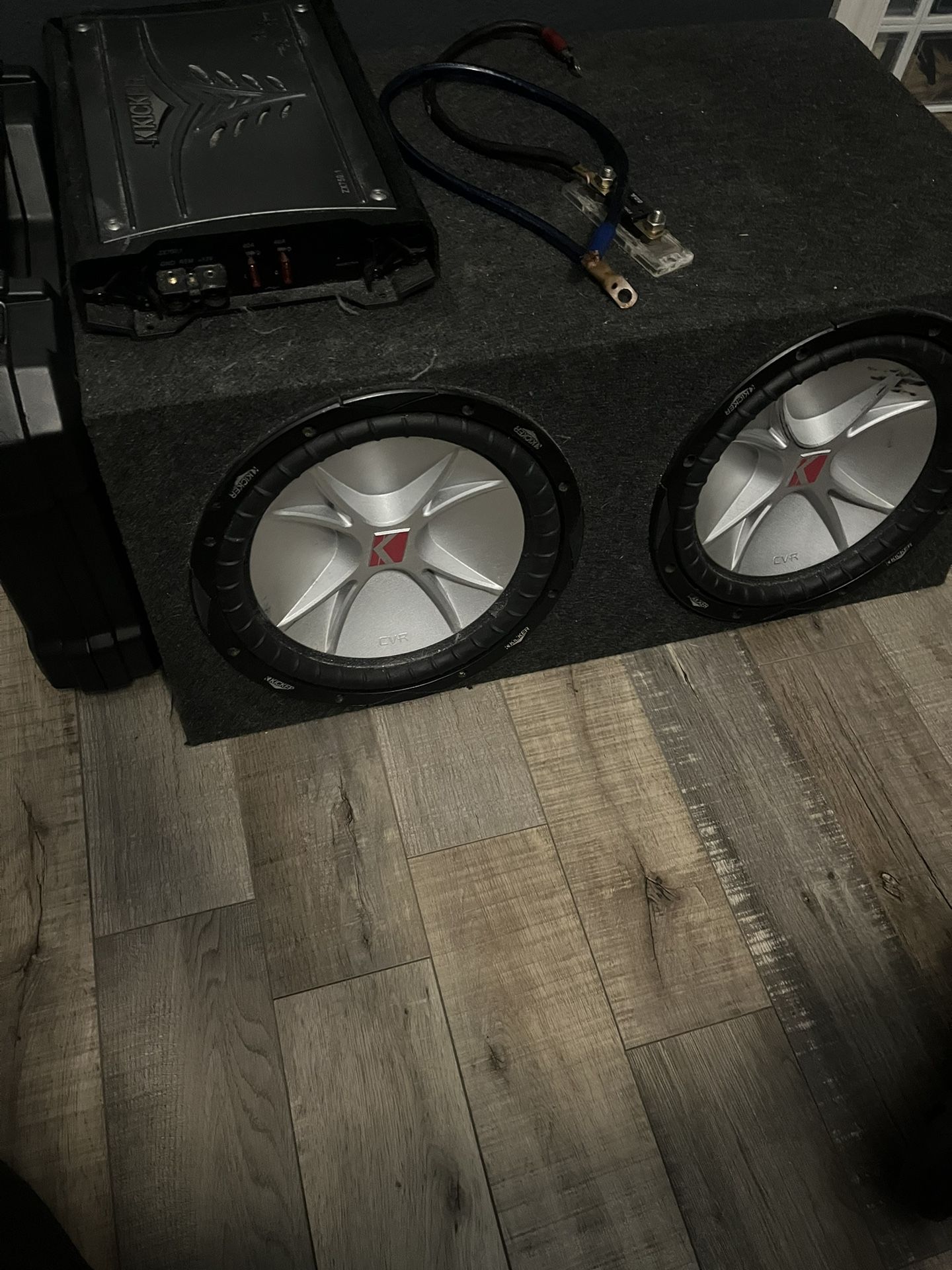 12 Inch subs with Amp