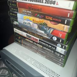 Xbox 360 Bundle With 12 Games 