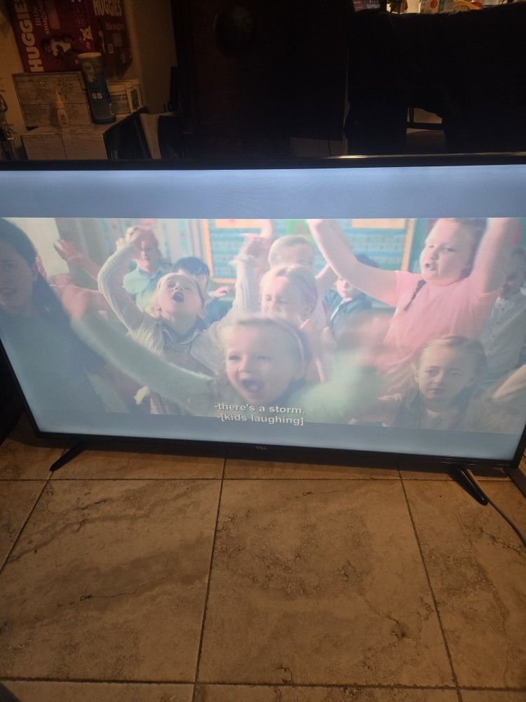 TCL 55" Tv