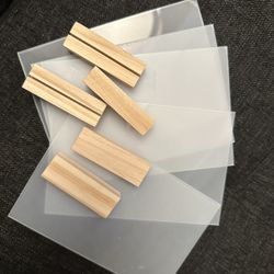 Clear Sign Boards & Holders 