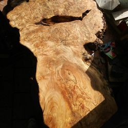 Maple burl top solid birdseye ! Rare find !