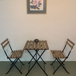Table and chairs Folding 
