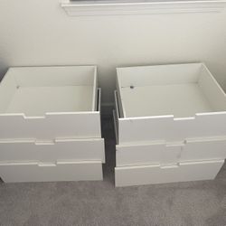 Ikea bed frame with storage