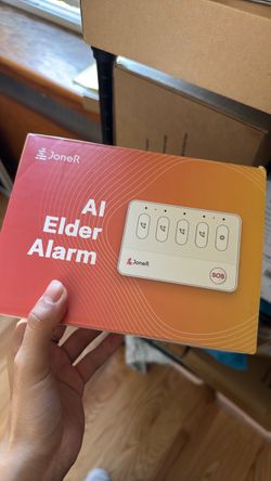 (Brand New) WiFi Caregiver Call Button for Seniors – Two-Way Voice, App Alerts & Emergency Assistanc