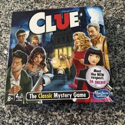 Brand New Clue Game