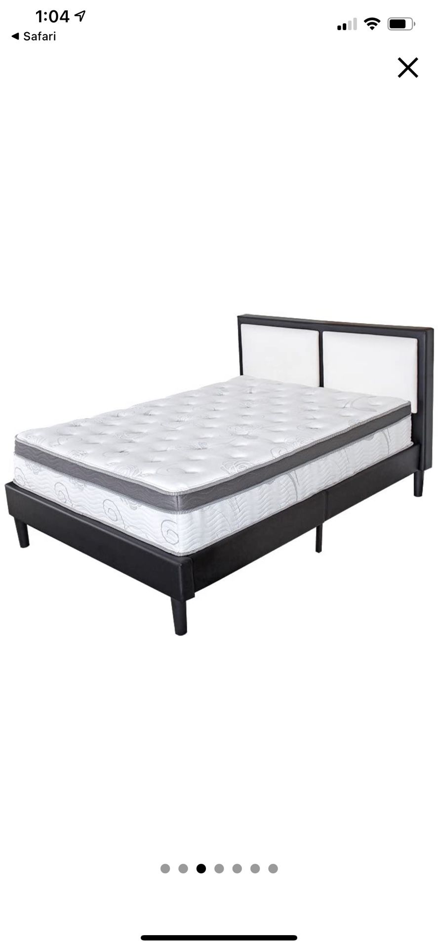 Olee Sleep 13 inch Galaxy Hybrid Gel Infused Memory Foam and Pocket Spring Mattress (Queen)