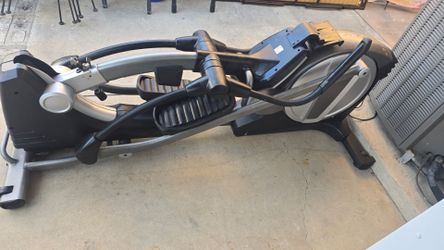 Pro form- Elliptical Smart Strider 6.5 Elliptical in its folded, (space-saving)