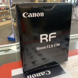 Canon RF 16 2.8 STM