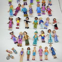 FISCHER PRICE SWEET STREET DOLL HOUSE FIGURE LOT WITH HARD TO FIND FIGURES