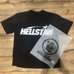 Black Hellstar tee Size S