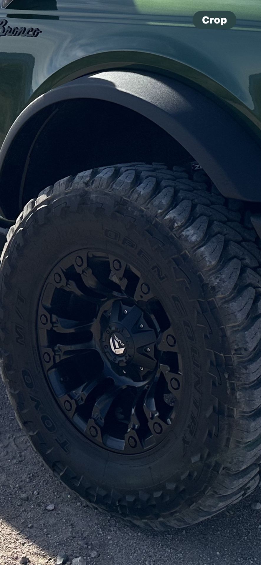 Bronco Fuel wheels 18” 