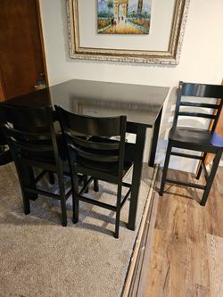 Tall Kitchen Table for 4