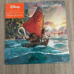 thomas kinkade Disney 2024 Calendar