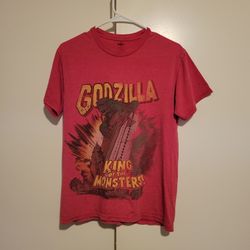 Godzilla Tee, Mens Sz Small $15, Pls Read Description!