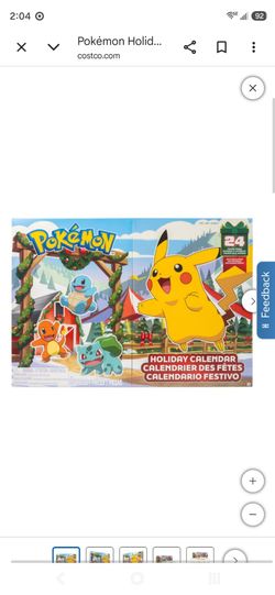 Pokémon Holiday Advent Calendar 24 Figures