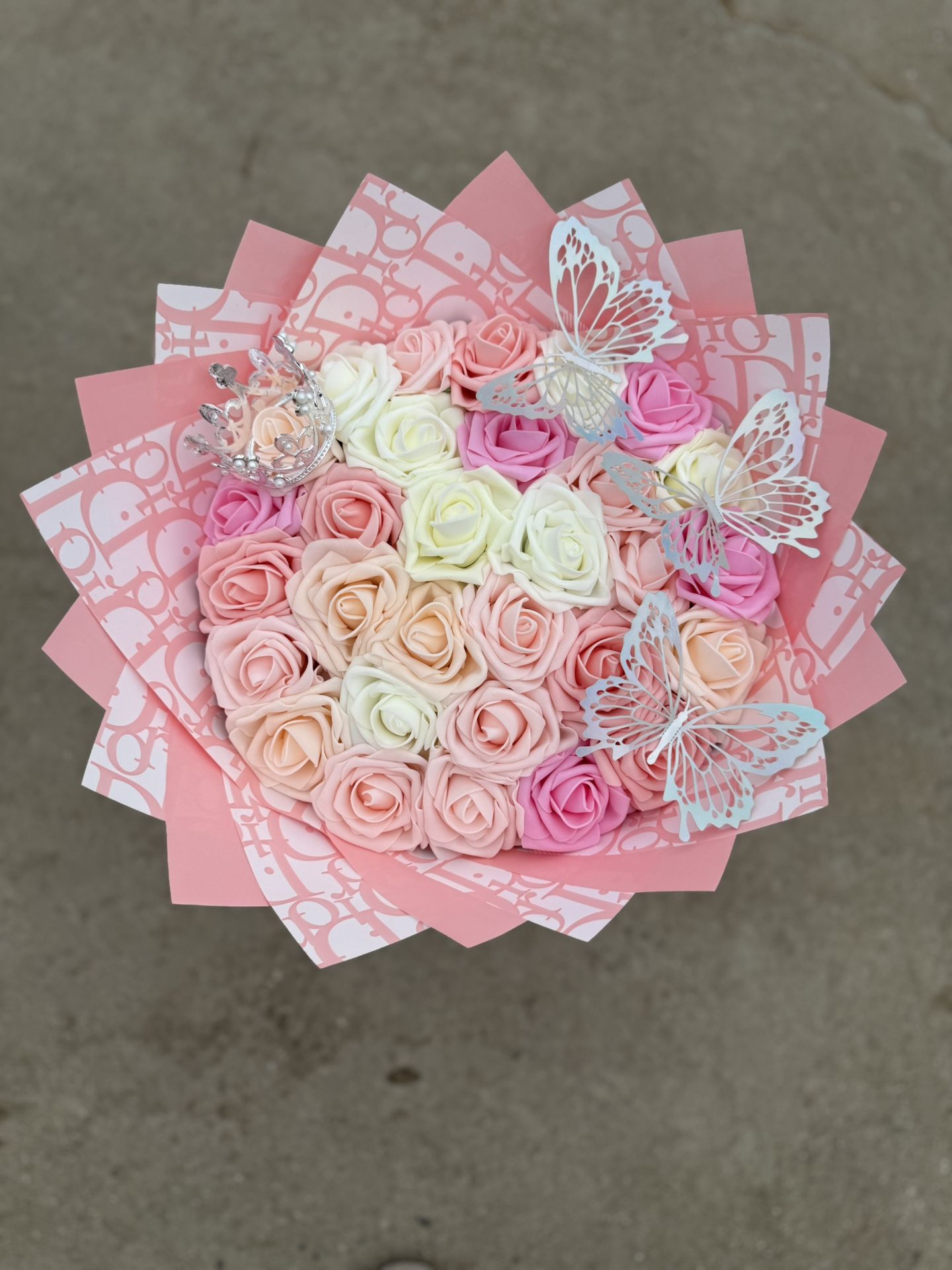 Foam Rose Bouquet π