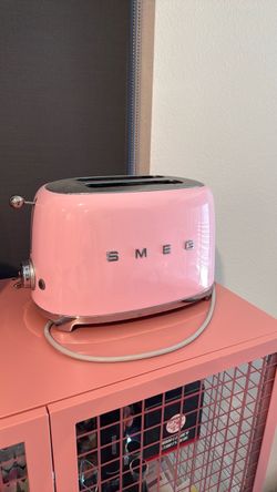 SMEG toaster (pink)