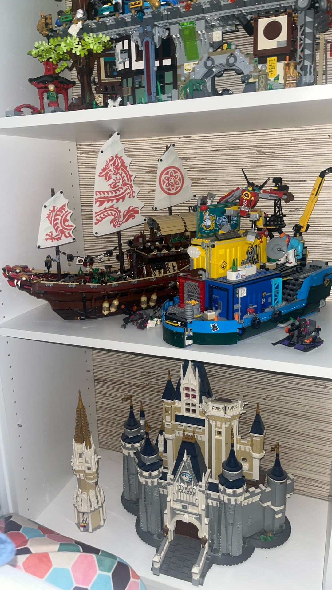 LEGO NINJAGO MOVIE DESTINY’S BOUNTY + LEGO MONKIE KID’S TEAM SECRET HQ