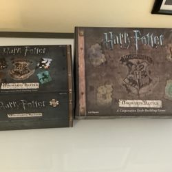 Harry Potter Hogwarts Battle W/expansion Deck Building Game 