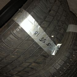 215/55/18 Used Tire Like New