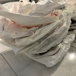 23 plastic grocery bags