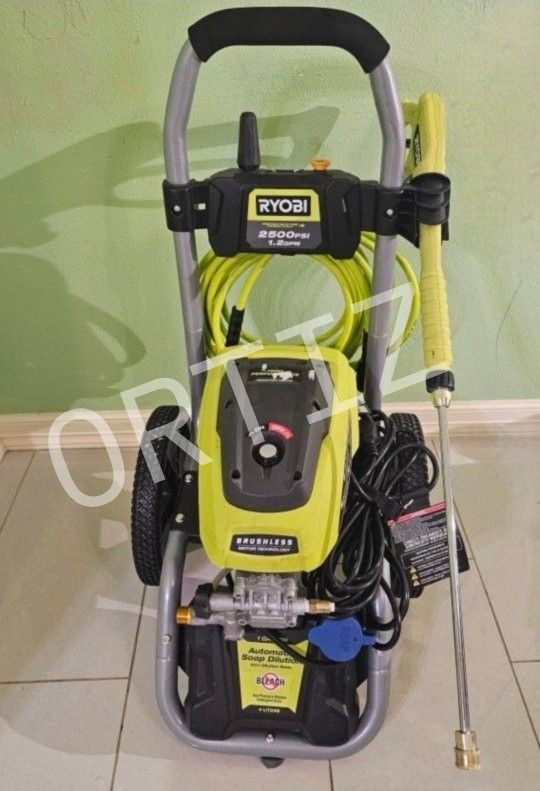 RYOBI 2500 PSI 1.2 GPM High Performance Cold Water Electric Pressure Washer