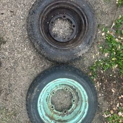 VW Rims 2 QTY (likely From ‘70s Super Beetle)