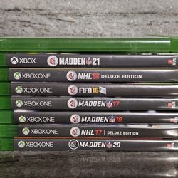 Xbox One Sports Games Lot – 8 Titles