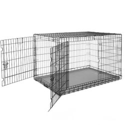 XL Double Door Dog Crate