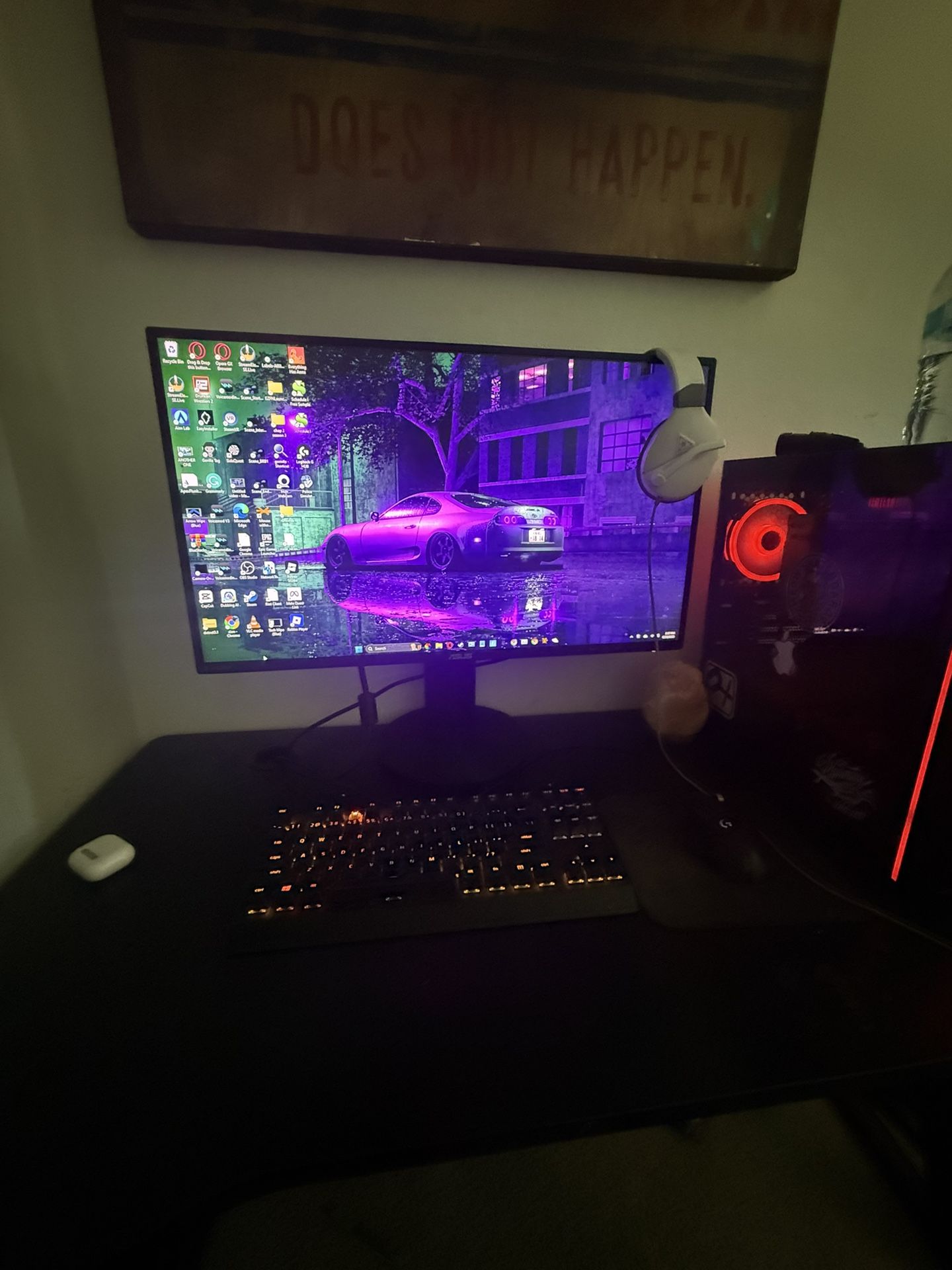 Entire Gaming Set Up