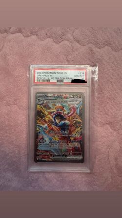 Greninja SIR Twilight Masquerade PSA 10