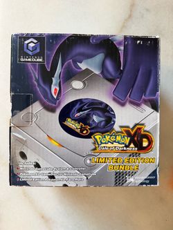 Nintendo GameCube Pokémon XD Gale of Darkness Limited Edition Bundle Box