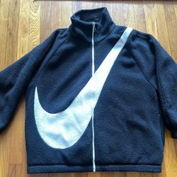 Nike Fleece Winter Jacket Reversible 