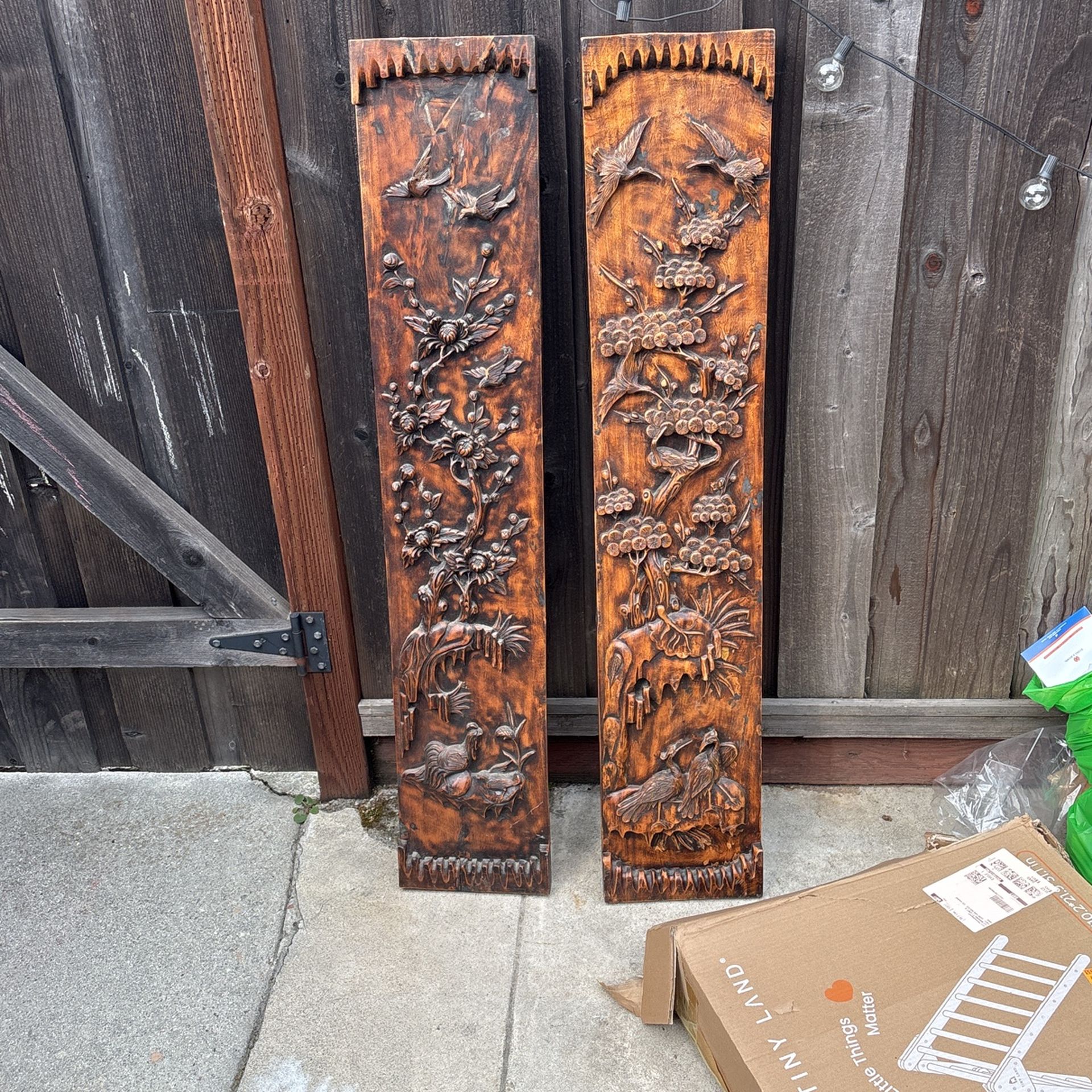 Wooden Hand Carved Art