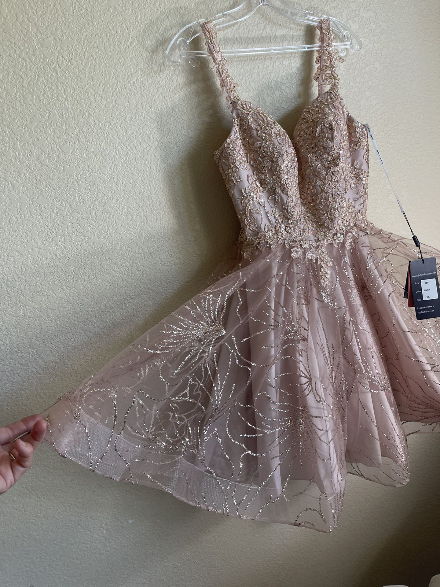 Formal Dress Blush Pink XS