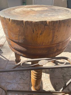 ANTIQUE BUTCHER BLOCK