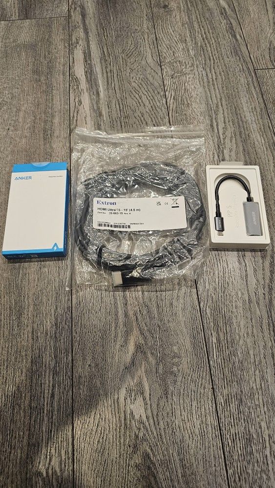 USB-C To HDMI Adapter With HDMI Cord