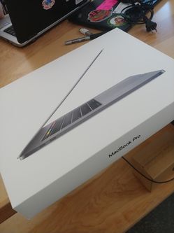 Empty 2019 MacBook pro box (15")
