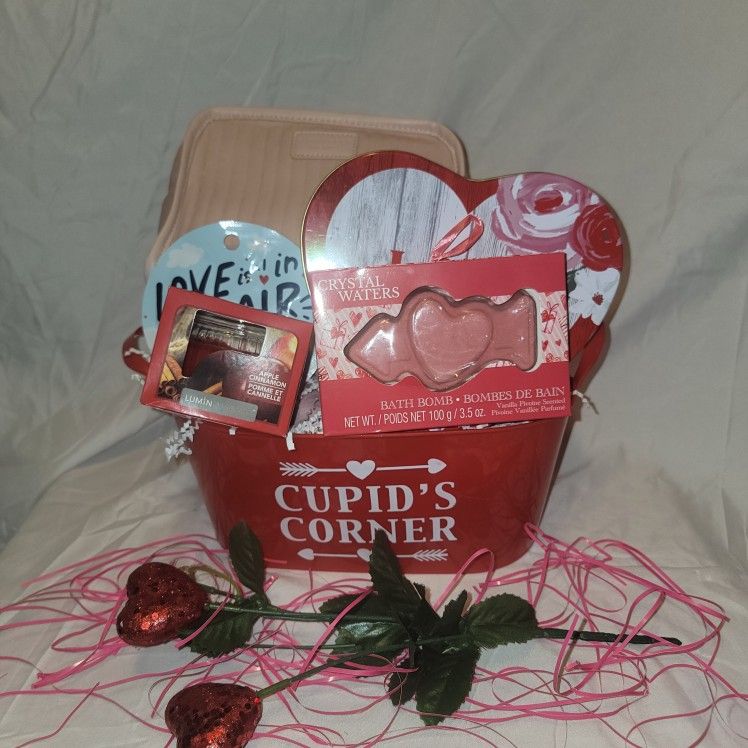 Valentine's Cupid Basket
