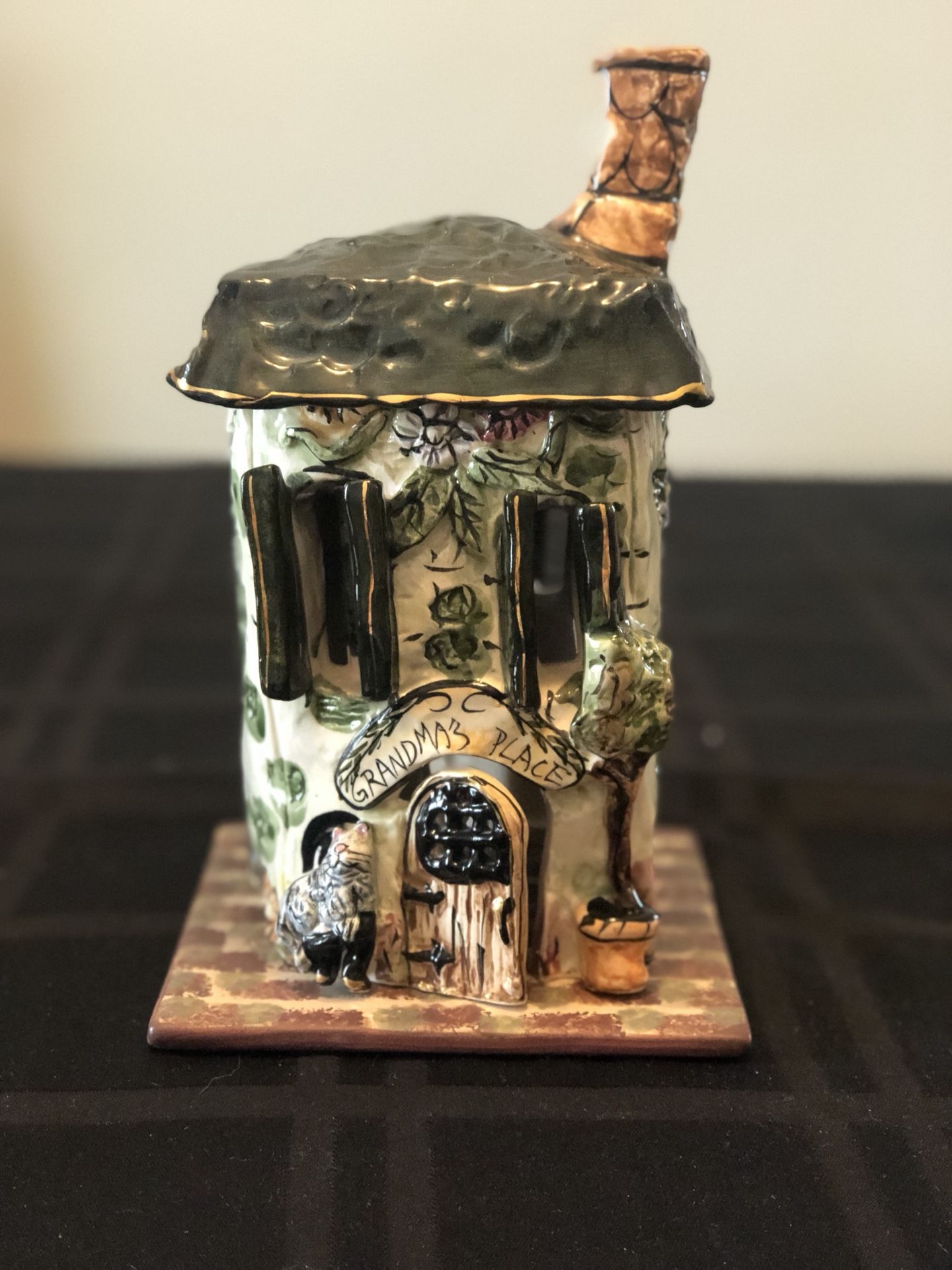 "GRANDMA'S PLACE" BLUE SKY CLAYWORKS HEATHER GOLDMINC 8"