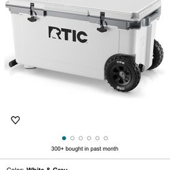 RTIC 72 Cooler With Wheels